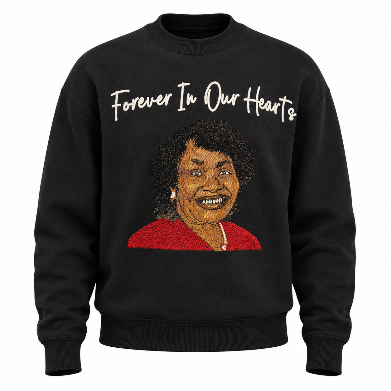 Custom Embroidered Portrait Sweatshirt